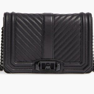 REBECCA MINKOFF Small Love Leather Crossbody Bag